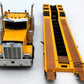 Sword Models DHS0100 1:50 Diecast Yellow Peterbilt 379 Tractor & Rogers Trailer NIB