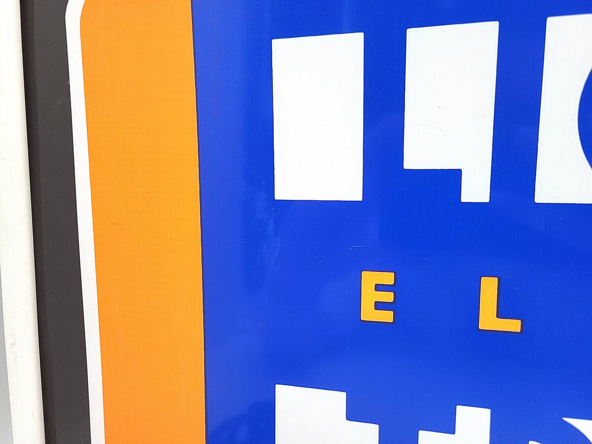 TechArt Illuminated Lionel Electric Trains Sign EX
