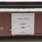Weaver 112123 O Gauge Pennsylvania Railroad Ribbed 50' Boxcar (3-Rail) EX/Box
