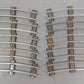 American Flyer Assorted S Curved & Straight Tracks: 700, 701, 702 & 703 [52]