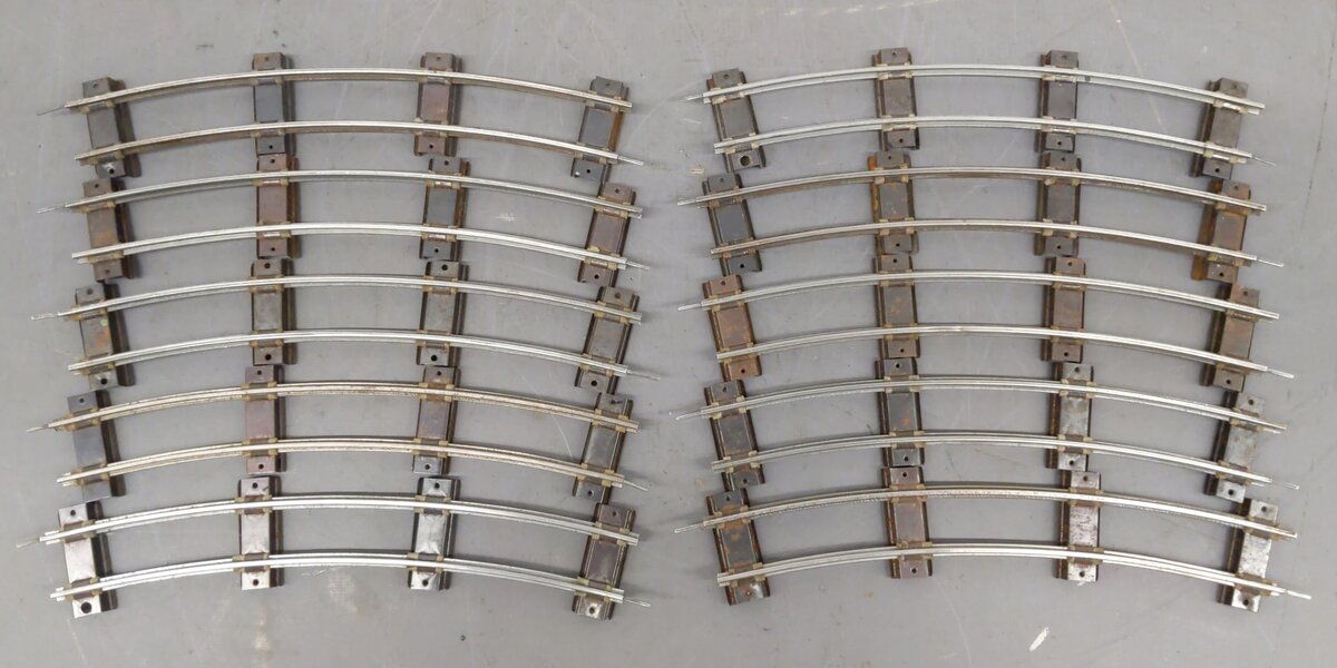American Flyer Assorted S Curved & Straight Tracks: 700, 701, 702 & 703 [52]