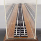 O Gauge 41" Acrylic Display Case w/ Wooden Base EX