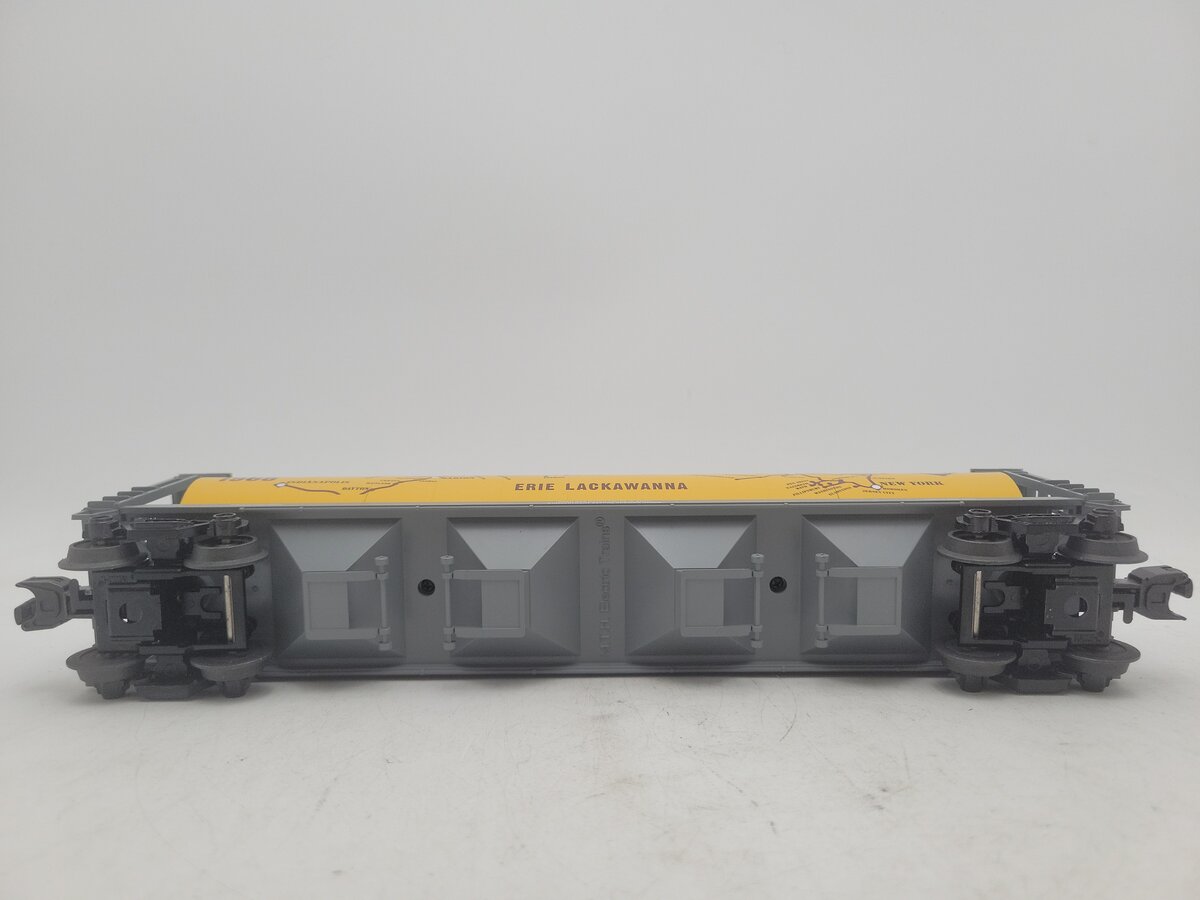 MTH 30-75632 O Erie Lackawanna RailKing 4-Bay Cylindrical Hopper Car #1968 EX/Box