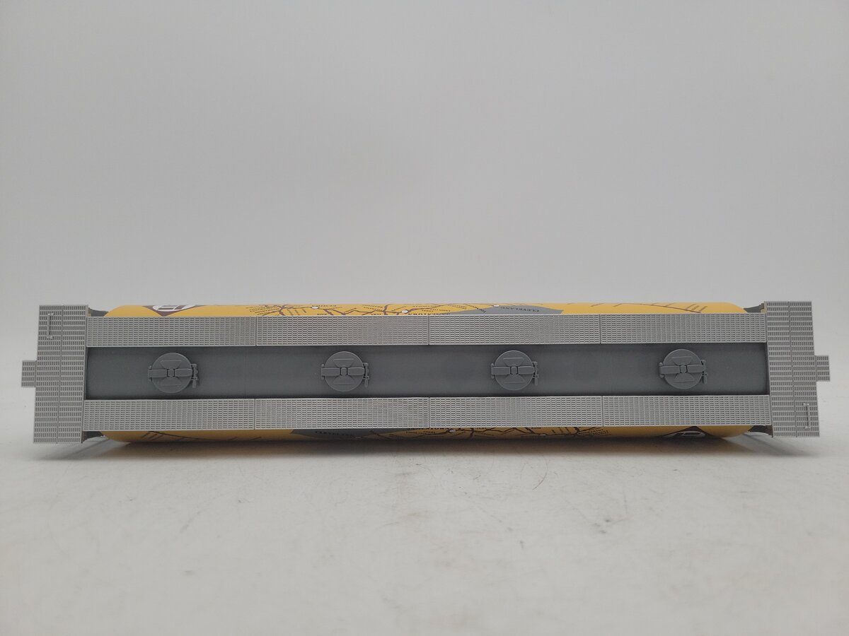 MTH 30-75632 O Erie Lackawanna RailKing 4-Bay Cylindrical Hopper Car #1968 EX/Box