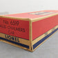 Lionel 2505W Vintage O 2329 Original Boxes Only w/6805,6519,6800,6464-500,6357