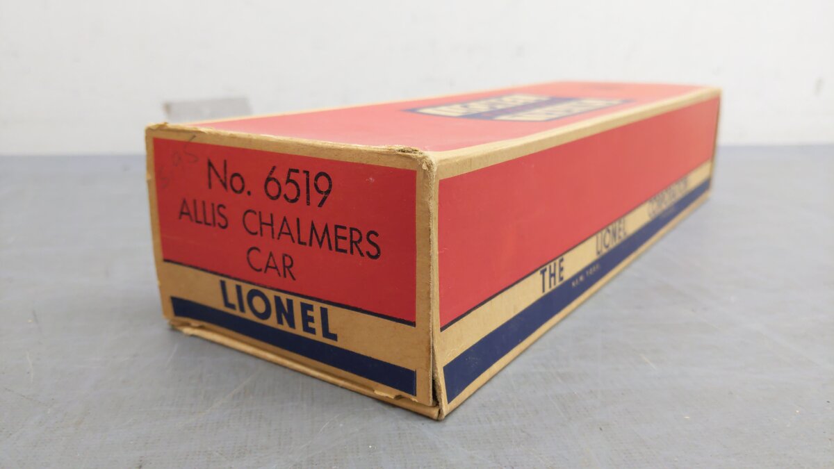 Lionel 2505W Vintage O 2329 Original Boxes Only w/6805,6519,6800,6464-500,6357