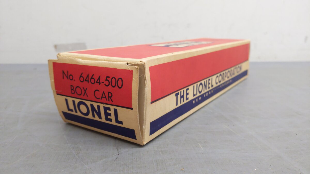 Lionel 2505W Vintage O 2329 Original Boxes Only w/6805,6519,6800,6464-500,6357