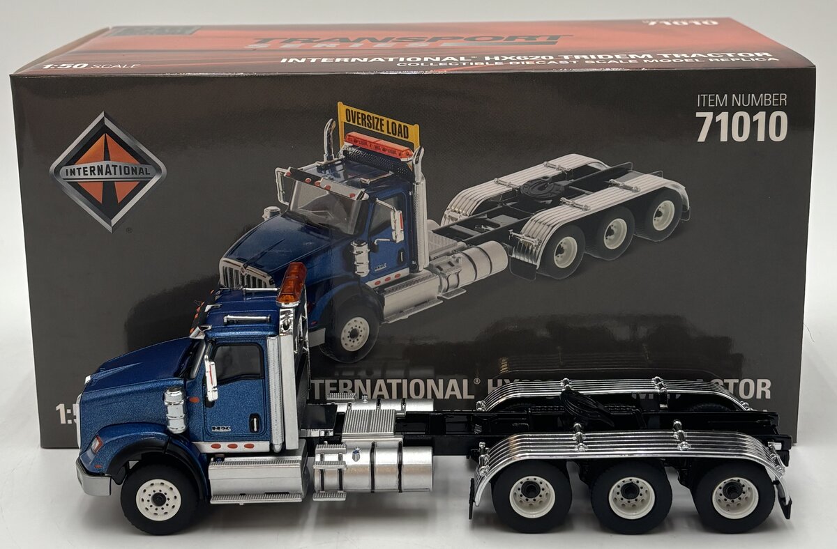 DieCast Masters 71010 1:50 Blue International HX620 Day Cab Tridem Tractor LN/Box