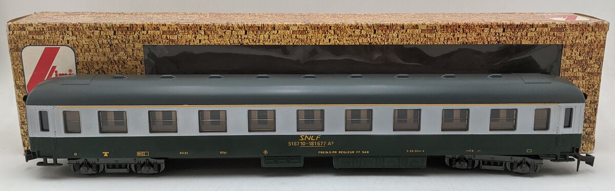 Lima 316610 O Scale French Railways Passenger Car EX/Box