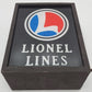 Vintage Lionel Lines Lightbox Illuminated Sign EX