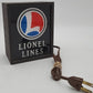 Vintage Lionel Lines Lightbox Illuminated Sign EX