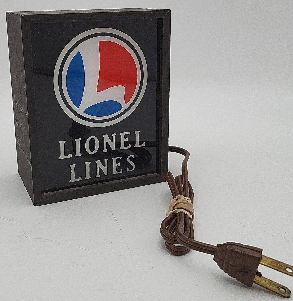 Vintage Lionel Lines Lightbox Illuminated Sign EX
