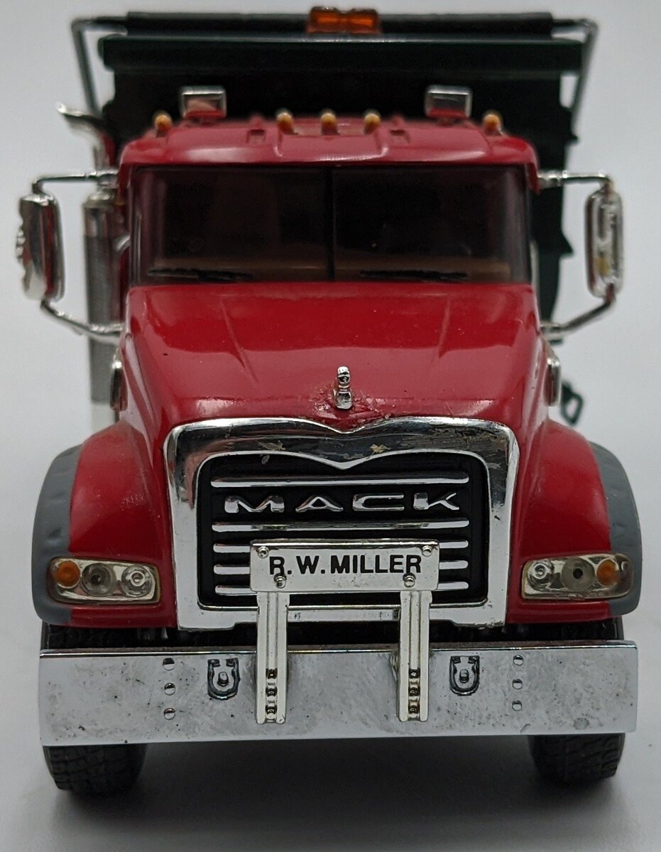 First Gear 50-3125 1:50 Diecast Mack Granite MP Dump RW Miller And Sons NIB