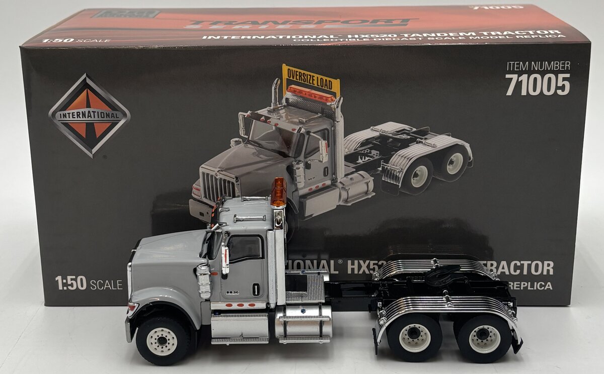 DieCast Masters 71005 1:50 Light Grey International HX520 Day Cab Tandem Tractor LN/Box