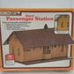 Life Like 7431 N Scale Rural Passenger Station Building Kit LN/Box