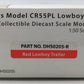 Sword Models DHS0205 1:50 Scale Diecast Rogers Model CR55PL Lowboy Trailer NIB