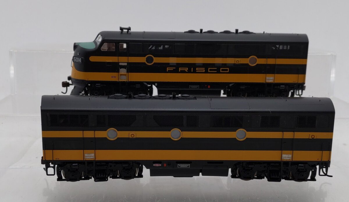 Athearn G2618 HO Frisco F-3A/F-3B Diesel Locomotive Set #5014 / 5114 LN/Box