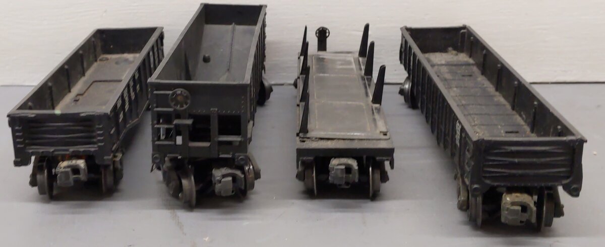 Lionel Vintage O Gauge Freight Car #25000,6462,347000,3461 [4] VG