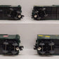 Weaver O Gauge PRR 40' Boxcars (3-Rail): #46100, #46105, #46122, #46136 [4] VG/Box