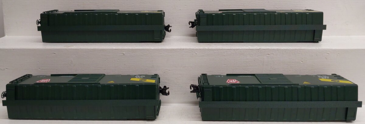 Weaver O Gauge PRR 40' Boxcars (3-Rail): #46100, #46105, #46122, #46136 [4] VG/Box