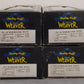 Weaver O Gauge PRR 40' Boxcars (3-Rail): #46100, #46105, #46122, #46136 [4] VG/Box