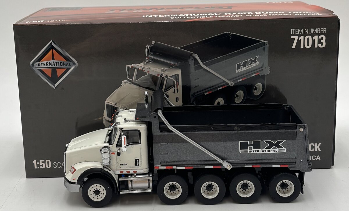 DieCast Masters 71013 1:50 International HX620 Dump Truck w/Gun Metal Grey Bed EX/Box