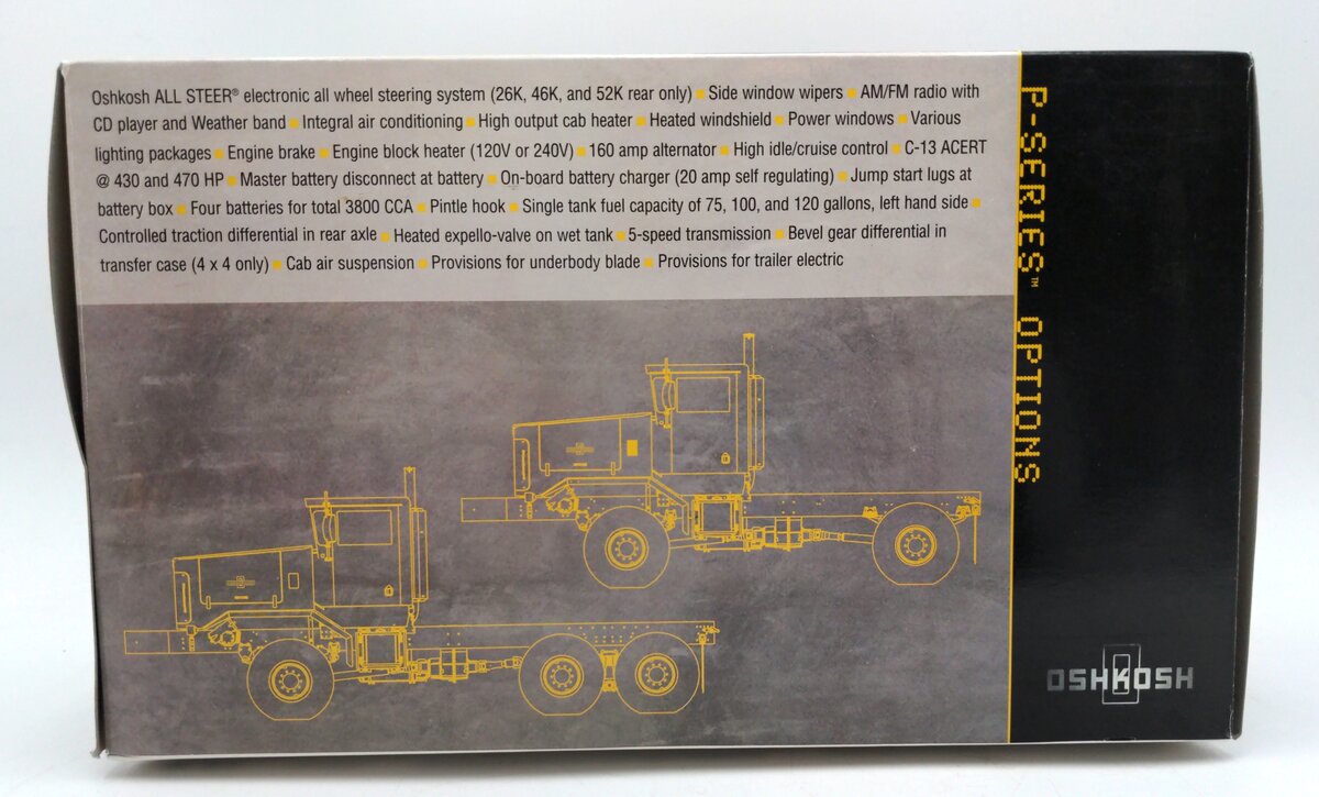 Oshkosh SW3004-Y 1:50 Scale Diecast P-Series Snow Plow NIB