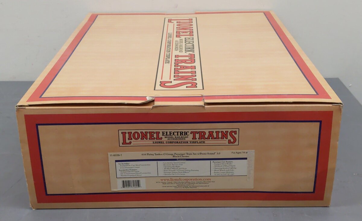 MTH 11-6039-1 O Scale Lionel Lines Diesel Locomotive #616 W/Proto. Sound 3.0 LN/Box
