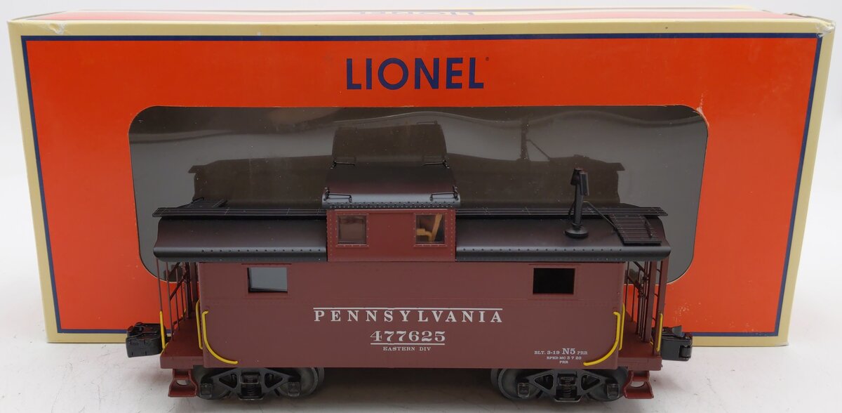 Lionel 6-82867 O Gauge Pennsylvania N5B Caboose Car #477625 VG/Box