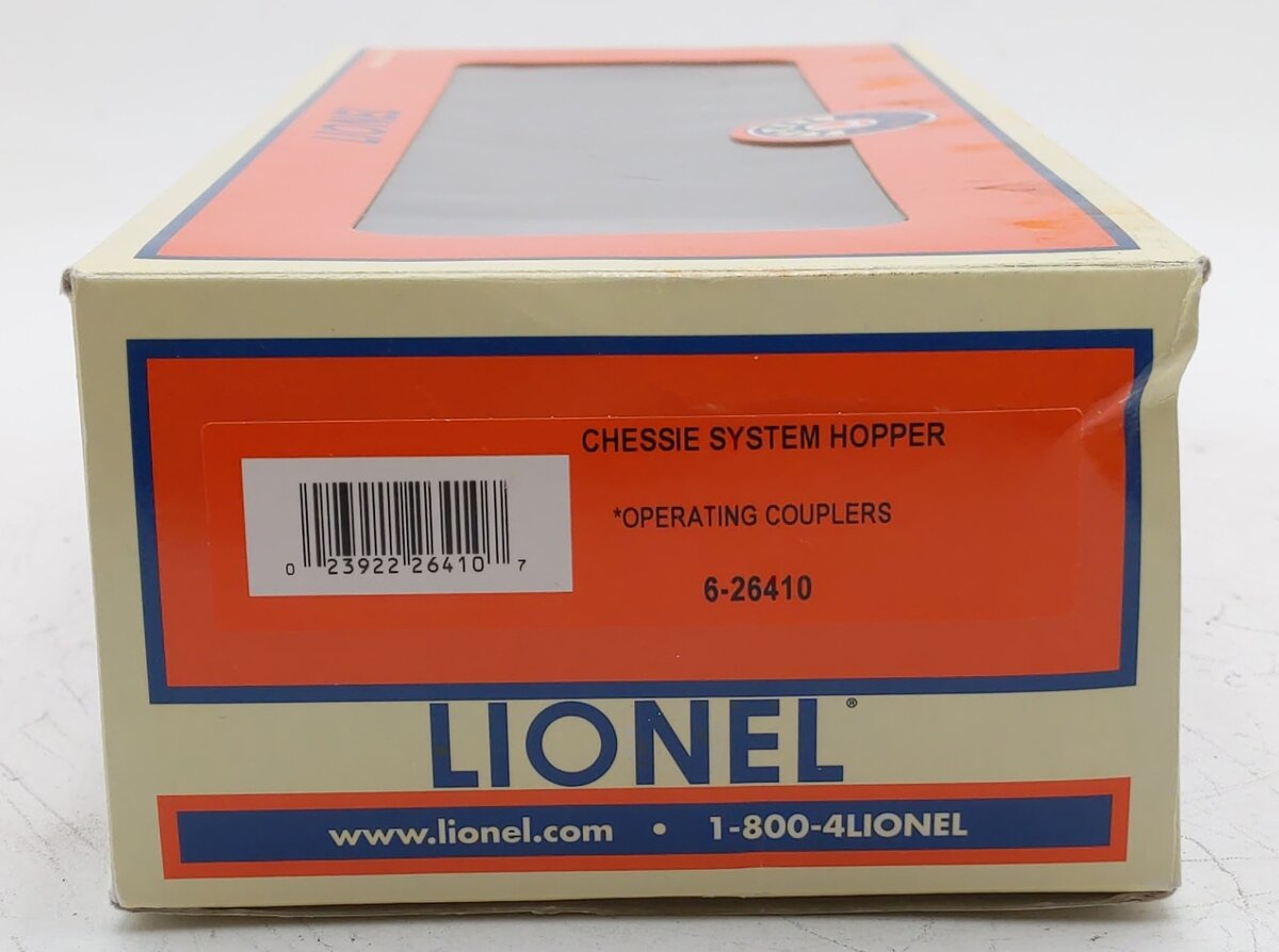 Lionel 6-26410 O Gauge Chessie System Hopper #47806 LN/Box