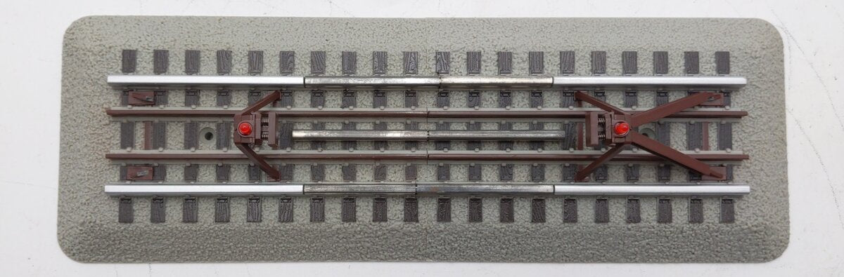 Lionel 6-12035 O Gauge FasTrack Lighted Bumpers (Pack of 2) VG/Box