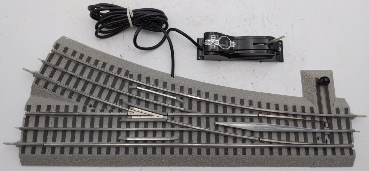 Lionel 6-12049 O72 Right Hand Remote-Control FasTrack Switch Turnout EX/Box