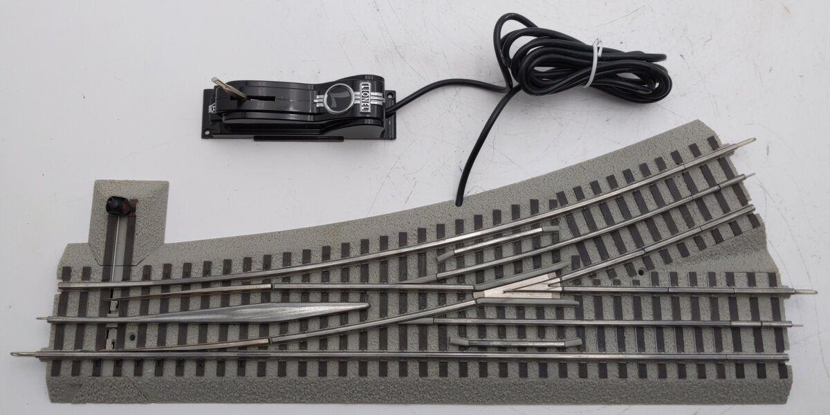 Lionel 6-12048 O72 Left Hand Remote-Control FasTrack Switch Turnout EX/Box