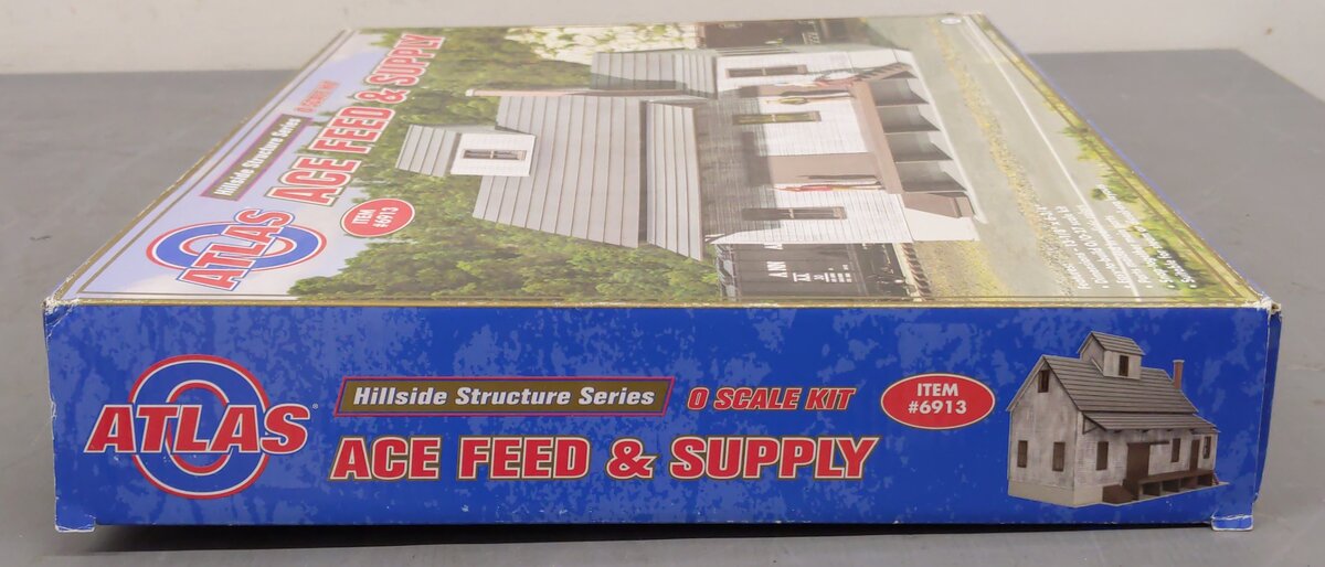 Atlas 6913 O Ace Feed & Supply Hillside Structure Series Kit EX/Box