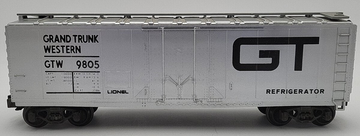 Lionel 6-9805 O Gauge Grand Trunk Reefer Car EX