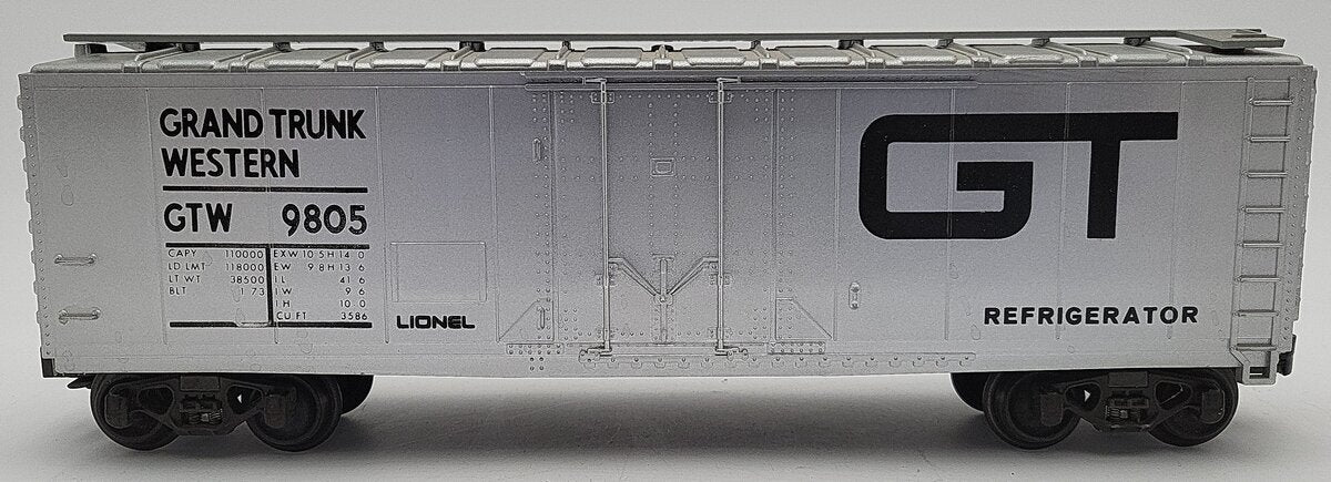 Lionel 6-9805 O Gauge Grand Trunk Reefer Car EX