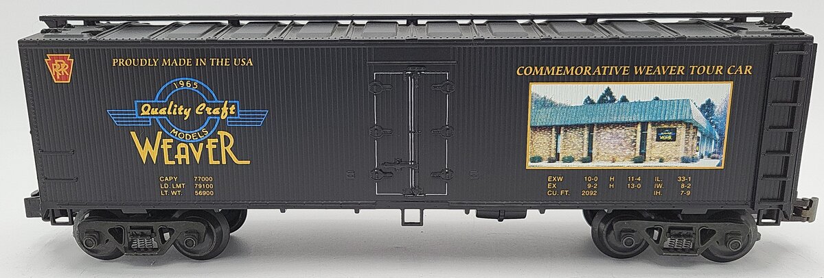 Weaver O Gauge 2006 PRR Weaver Tour Woodside Refrigerator Car LN
