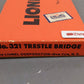 Lionel 321 Vintage O 24 Inch Long Plastic Trestle Bridge - Unassembled VG/Box