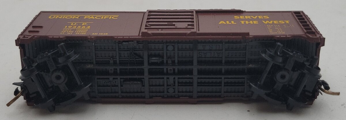 Atlas 3420 N Scale Union Pacific 40' Boxcar #193564 LN/Box
