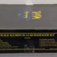 Weaver O Gauge AT&SF Aluminum Passenger 5-Car Set (3-Rail) EX/Box