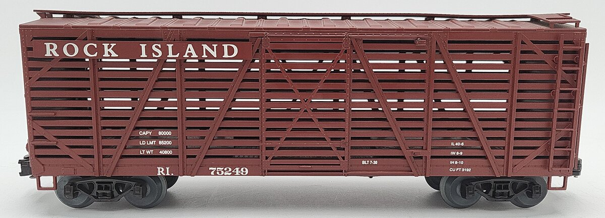Weaver U4322SD O Gauge Rock Island Box Car # 75249 EX