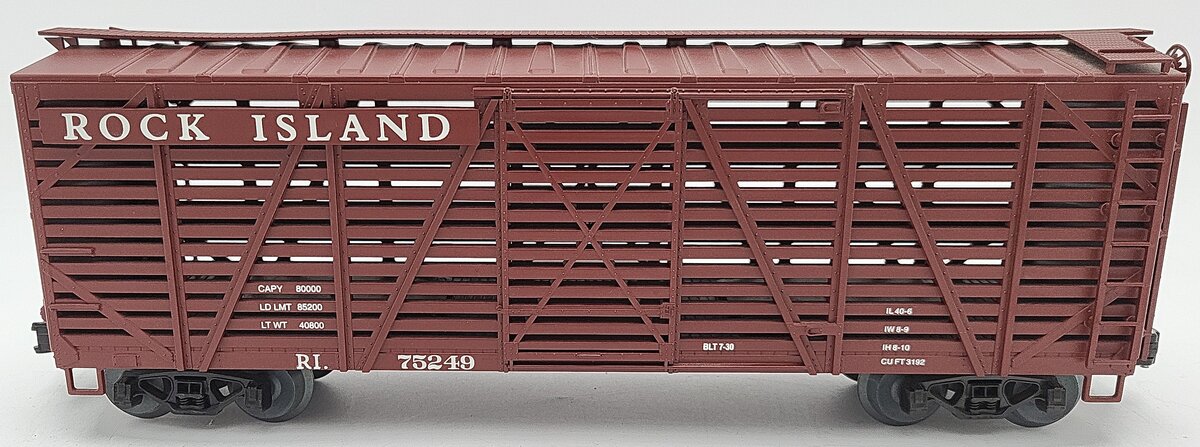 Weaver U4322SD O Gauge Rock Island Box Car # 75249 EX
