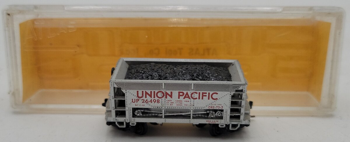 Atlas 3213 N Scale Union Pacific 70 Ton Ore Car #26498 LN/Box