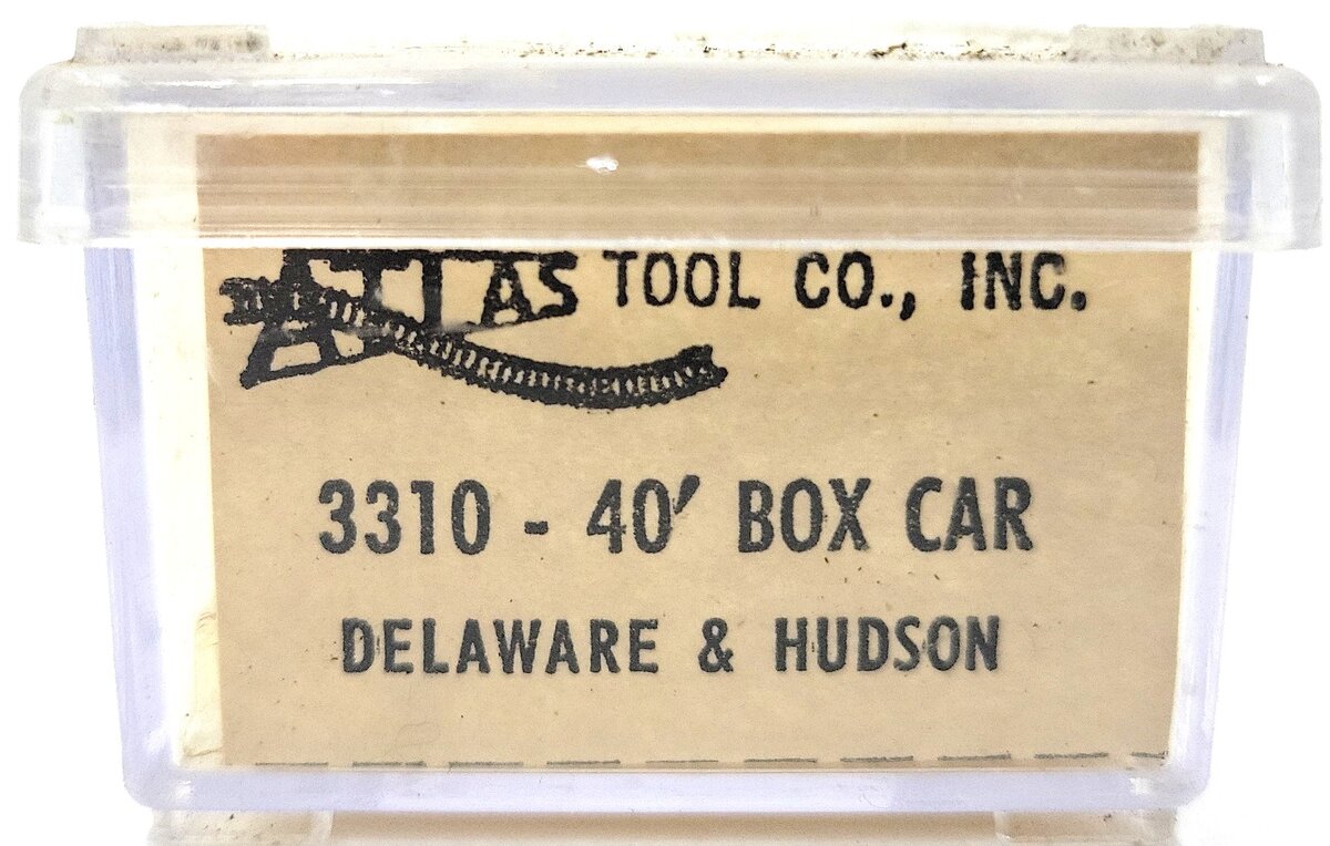 Atlas 3310 N Scale Delaware & Hudson 40' Plug Door Boxcar #20059 LN/Box
