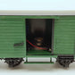 LGB 41352 G Gauge Steam Sound Boxcar EX/Box