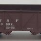Micro-Trains 05700010 N Scale ATSF 33' Twin Bay Composite Side Hopper #180552 EX/Box