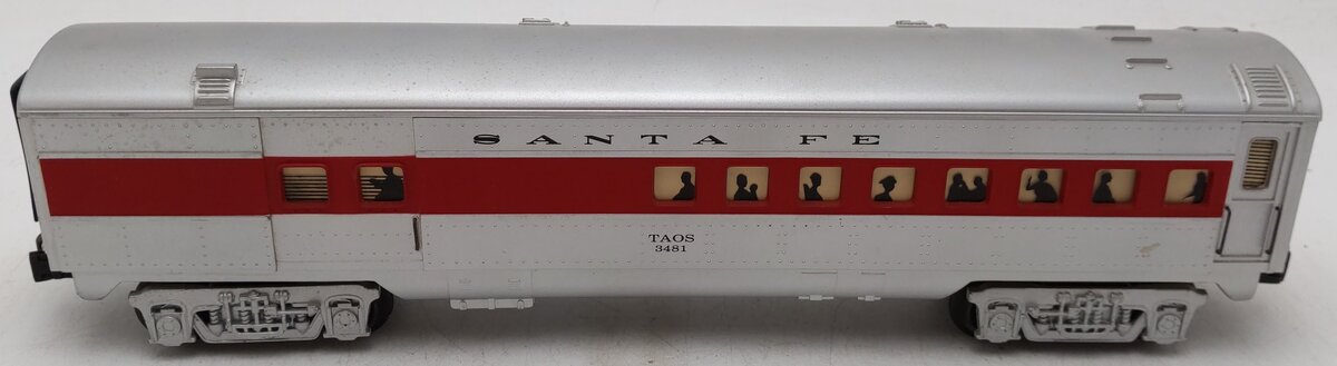 K-Line K4530-3481 O Santa Fe "Taos" 12.5" Streamliner Baggage Car #3481 EX