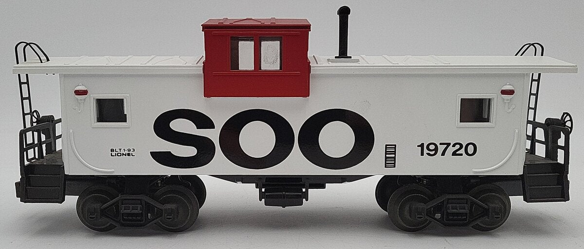Lionel 6-19720 O Gauge Soo Line Extended Vision Caboose VG