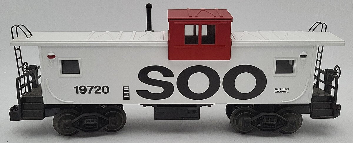 Lionel 6-19720 O Gauge Soo Line Extended Vision Caboose VG