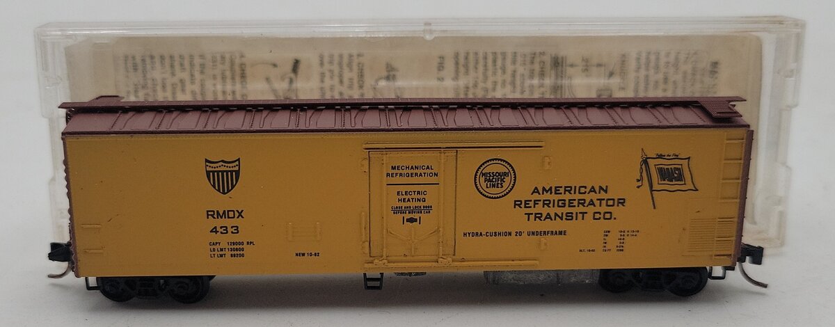 Micro-Trains 06900050 N RMDX 51' 3 3/4" Rivet Side Mechanical Reefer #433 EX/Box
